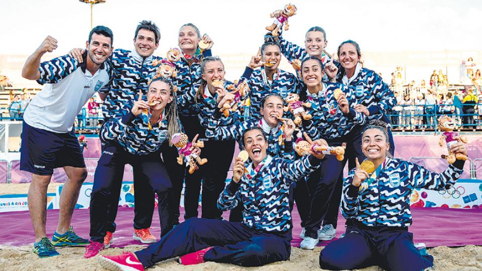 La Selección Femenina De Beach Handball Venció A Croacia Y
